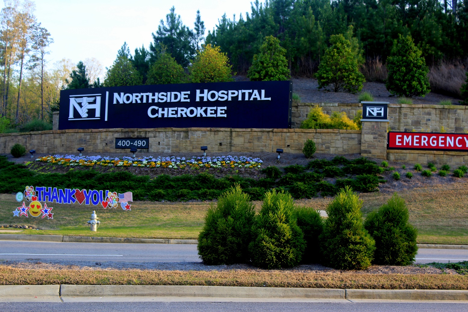 Our thanks to everyone at Northside Cherokee Hospital for your dedicated service to our citizens. Our thanks to everyone at Northside Cherokee Hospital for your dedicated service to our citizens.