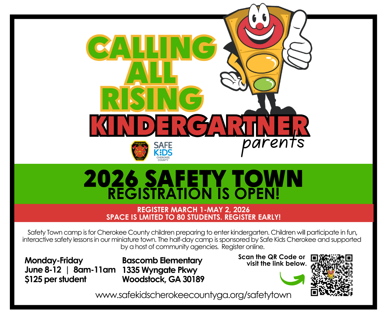 Safety Town 2026 Returns to Cherokee County This June